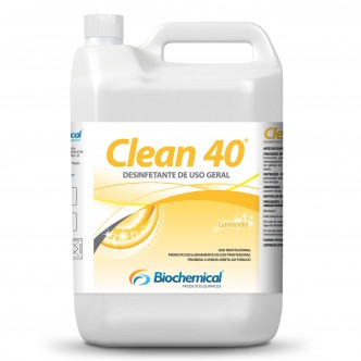 CLEAN 40® Desinfetante e Limpador de Uso Geral - fragancia   floral